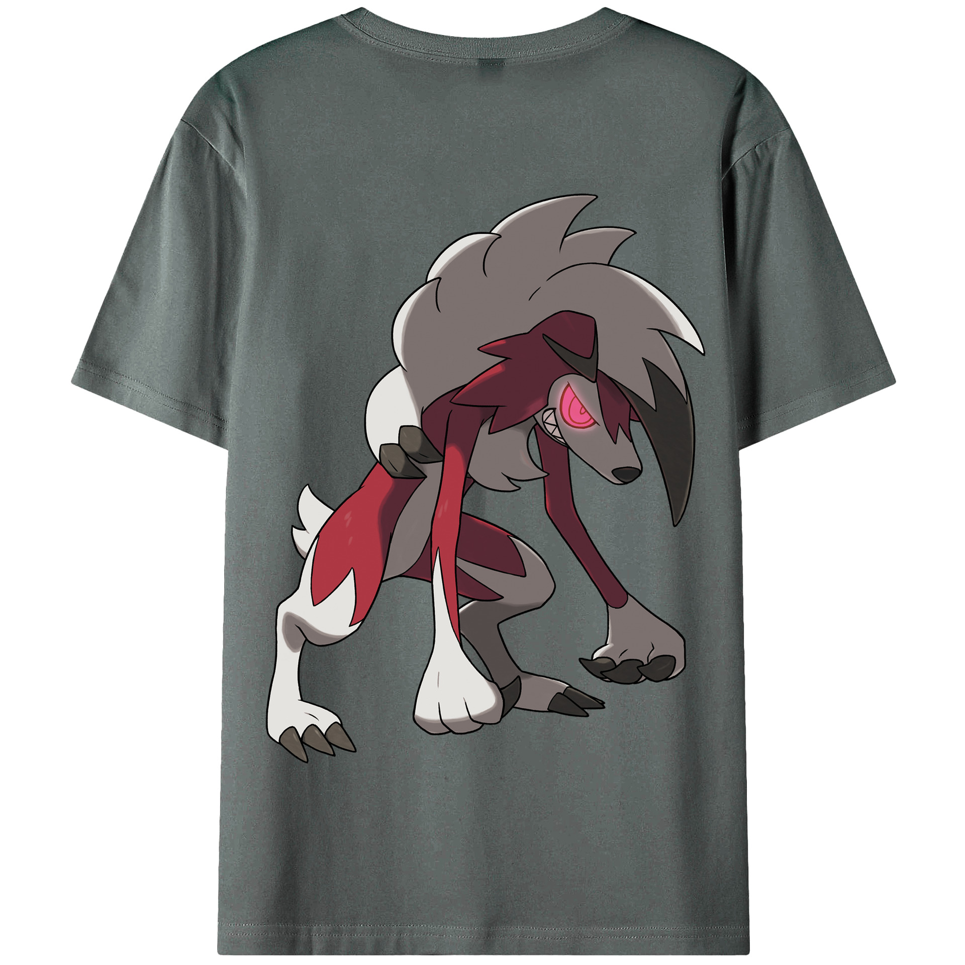 （画像用） ポケットモンスター Pokémon 綿100％半袖Tシャツ（背面プリント）